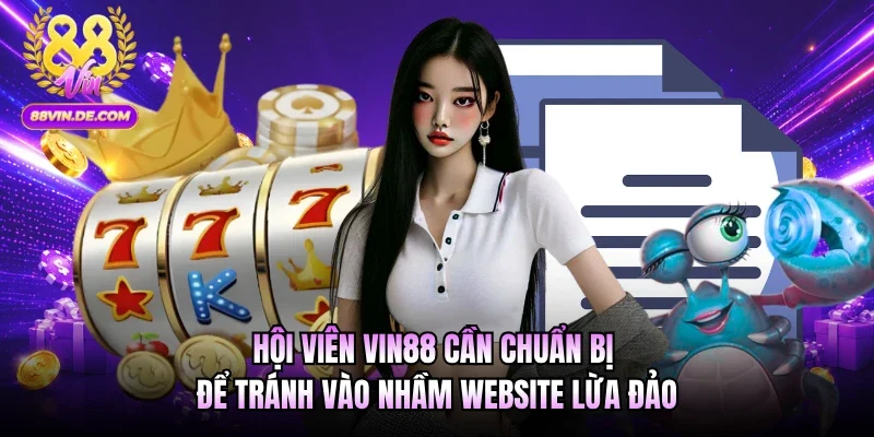 Hội viên VIN88 cần chuẩn bị để tránh vào nhầm website lừa đảo